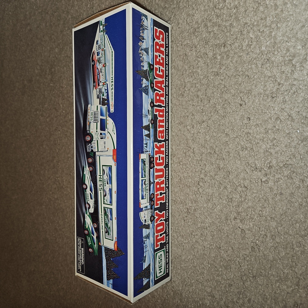 1997 Hess Toy Truck and Racers
